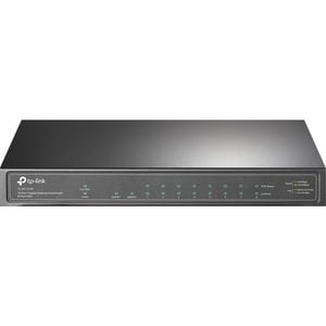 TP-Link TL-SG1210P - 8-Port Gigabit PoE Switch - 8 PoE+ Ports @63W, w/ 1 Uplink Gigabit Port + 1 SFP Slot - Desktop/Wall-M