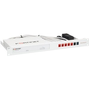 RACKMOUNT.IT FortiRack RM-FR-T14 Rackmount Kit - For Firewall - 1U Rack Height x 19" Rack Width - Rack-mountable - Signal White