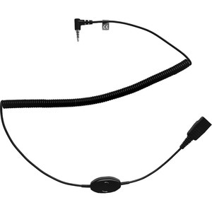 Jabra QD to 3.5 mm for Push-to-Talk - Mini-phone/Quick Disconnect Audio Cable for Audio Device, PC, Computer, Headset - Fi