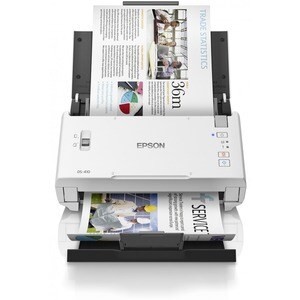 Epson WorkForce DS-410 Sheetfed Scanner - 600 x 600 dpi Optical - 48-bit Color - 16-bit Grayscale - 26 ppm (Mono) - 26 ppm