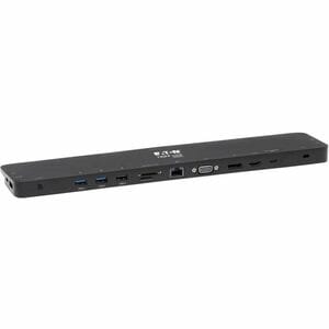 Eaton Tripp Lite Series USB-C Dock, Triple Display - 4K HDMI & DP, VGA, USB 3.x (5Gbps) and USB 2.0 Hub Ports, GbE, 100W P