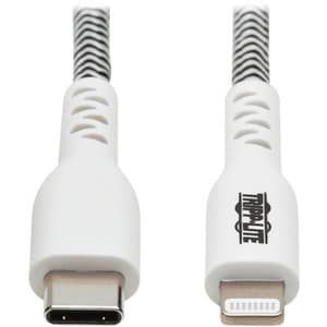 Eaton Tripp Lite Series Heavy-Duty USB-C to Lightning Sync/Charge Cable, MFi Certified - M/M, USB 2.0, 6 ft. (1.83 m) - 6 