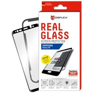 Displex Real Glass 10H Tempered Glass, Composite Screen Protector - Crystal Clear - For 15.5 cm (6.1") LCD iPhone - Scratc