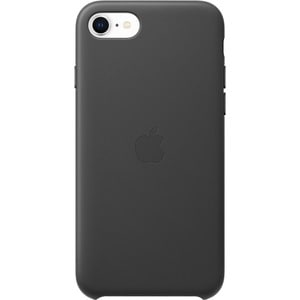 Apple iPhone SE Leather Case - Black - For Apple iPhone SE 2, iPhone 8, iPhone 7 Smartphone - Black - Soft-touch - Scratch