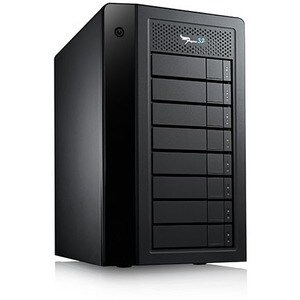 Promise Pegasus32 R8 8 x Total Bays DAS Storage System - 32 TB HDD Tower - 112 TB Supported HDD Capacity - 8 x HDD Install