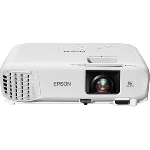 Epson PowerLite W49 LCD Projector - 16:10 - Ceiling Mountable - 1280 x 800 - Front, Rear, Ceiling - 8000 Hour Normal Mode 