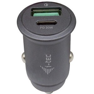 i-tec 30 W Auto Adapter - For USB Type A Device, iPhone - 12 V DC, 24 V DC Input - 5 V DC, 3.6 V DC Output - 5 A