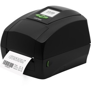 Custom D4 202 Desktop Direct Thermal/Thermal Transfer Printer - Monochrome - Label Print - USB - Serial - 104 mm (4.09") P