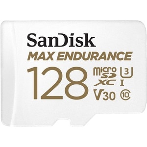 SanDisk MAX ENDURANCE 128 GB microSD - 100 MB/s Read