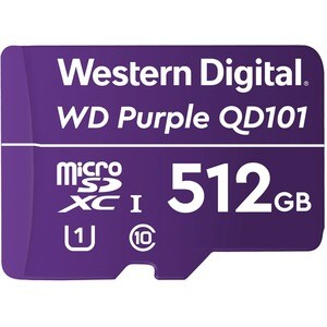 WD Purple 512 GB microSDXC - 3 Year Warranty