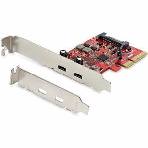 StarTech.com PEXUSB312C3. Hostschnittstelle: PCIe, Output interface: USB 3.2 Gen 1 (3.1 Gen 1), Expansion card form factor