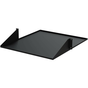 StarTech.com â€ŽCABSHF2POST2 2U Rackmount Rack-Regal für LAN-Schalter, Patchfeld, Server - 482,60 mm Rack Width - Schwarz 