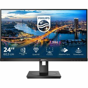 Philips 245B1 24 Zoll Class WQHD LCD-Monitor - 16:9 Format - 61 cm (24 Zoll) Viewable - LED Hintergrund-beleuchtung - 2560
