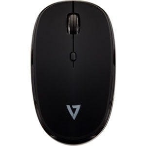 V7 MW550BT Bluetooth Silent 4-Button Mouse with adjustable DPI - Black. Form factor: Ambidextrous. Device interface: Bluet