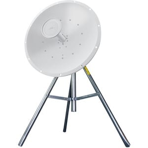 Ubiquiti airMAX Carrier Class 2x2 PtP Bridge Dish Antenna - Range - SHF - 5.1 GHz to 5.8 GHz - 31 dBi - Base StationPole