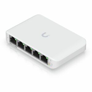 Ubiquiti USW-FLEX-MINI Ethernet Switch - 5 Ports - Manageable - Gigabit Ethernet - 10/100/1000Base-T - 2 Layer Supported -