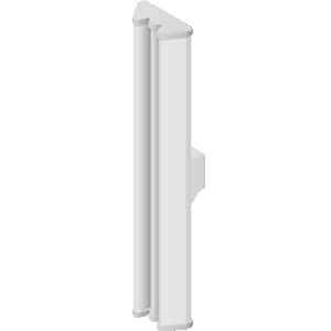 Ubiquiti 2x2 MIMO BaseStation Sector Antenna - Range - SHF - 3.3 GHz to 3.8 GHz - 18.2 dBi - Base StationSector