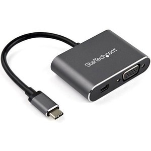 StarTech.com Adattatore video multiporta USB-C - Mini DisplayPort o VGA - 4K 60Hz - USB Type C a mDP o VGA - 3840 x 2160 S