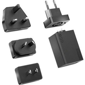 Lenovo 65 W AC Adapter - For USB Type C Device - 120 V AC, 230 V AC Input
