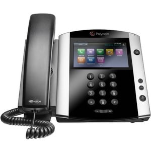 Poly VVX 601 IP Phone - Corded - Desktop - Black - 16 x Total Line - VoIP - 2 x Network (RJ-45) - PoE Ports