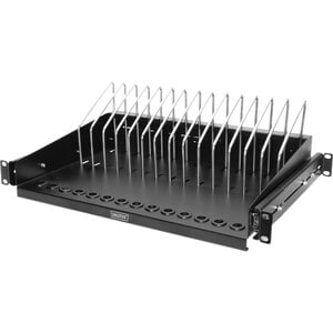 Digitus Regal - 483 mm Breite x 340 mm Tiefe x 175 mm Höhe - Stahl - Schwarz - 1Stück