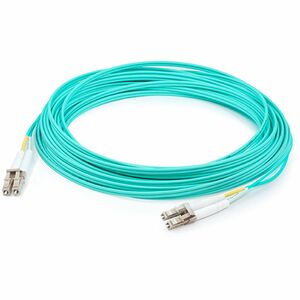AddOn 100 m Fibre Optic Network Cable - 1.0 - Cable for Transceiver, Network Device - First End: 2 x LC Network - Male - S