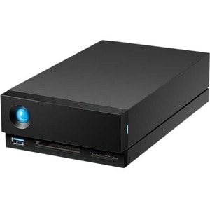 LaCie STHS8000800 8 TB Desktop Hard Drive - External - Thunderbolt 3, USB 3.0 - 7200rpm - 5 Year Warranty