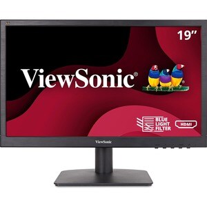 Monitor LED ViewSonic Value VA1903H 19" Class HD - 16:9 - 47cm (18.5") Viewable - Torsión Nemática (TN) - LED Retroilumina
