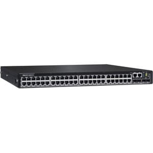 DELL EMC N2248X-ON 48X1/2.5G 4X25G 2X40G STACKING 1XAC PSU IO/PS AIRFLOW OS6