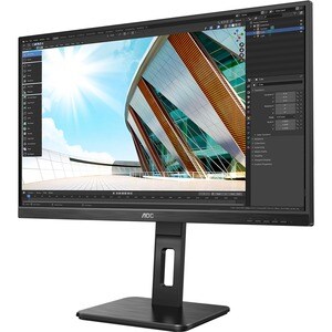 AOC 27P2Q 27" Class Full HD Monitor LCD - 16:9 - Preto - 68.6 cm (27") Viewable - Tecnologia IPS (In-plane switching) - WL