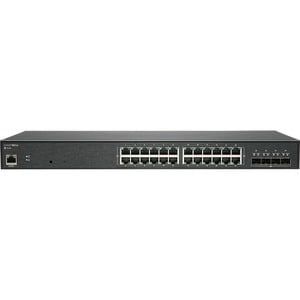 SonicWall Switch SWS14-24 - 28 Ports - Manageable - Gigabit Ethernet, 10 Gigabit Ethernet - 1000Base-T, 10GBase-X - TAA Co