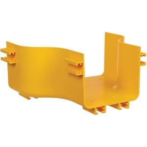 Eaton Tripp Lite Series Toolless Adapter Fitting for Fiber Routing System, 120 mm to 240 mm (5 in. to 10 in.) - Yellow - P