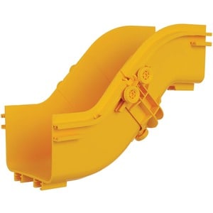Eaton Tripp Lite Series Toolless 45-Degree Up/Down Ramp Kit for Fiber Routing System, 120 mm (5 in.) - Up/Down Ramp - Yell