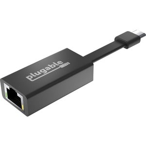 Plugable USB C to Ethernet Adapter, Fast and Reliable Gigabit Speed - Thunderbolt 3 to Ethernet Adapter Compatible with Ma