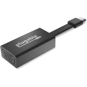 Plugable USB C to VGA Adapter, Thunderbolt 3 to VGA Adapter Compatible with Macbook Pro, Windows, Chromebooks, 2018 iPad P