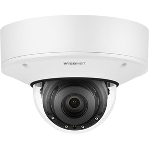 Hanwha Techwin PNV-A9081R 8 Megapixel Outdoor 4K Network Camera - Color - Dome - White - 98.43 ft Infrared Night Vision - 