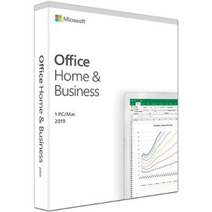 Microsoft Office Famille et Petite Entreprise 2019 - Box Pack - 1 PC/Mac - Medialess - Français - PC, Mac à processeur Intel