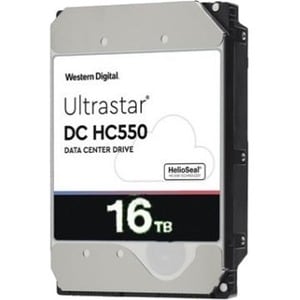 WD Ultrastar DC HC550 0F38462 16 TB Hard Drive - 3.5" Internal - SATA - 7200rpm - 512e Format - 20
