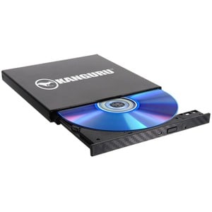 Kanguru QS Slim DVDRW DVD Burner - TAA Compliant - DVD-RAM/±R/±RW Support - 24x CD Read/24x CD Write/24x CD Rewrite - 8x D