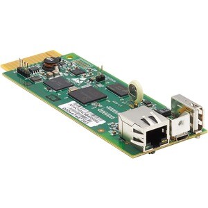 Eaton Tripp Lite Series WEBCARDLXMINI Network Card for Select UPS Systems, TAA - 1 x Network (RJ-45) Port(s) - USB