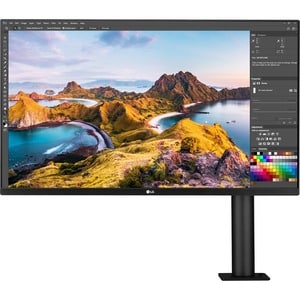 LG UltraFine 31.5" 4K UHD LED LCD Monitor - 16:9 - Textured Black - 32" Class - In-plane Switching (IPS) Technology - 3840