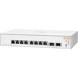 HPE Instant On 1930 8 Ports Manageable Ethernet Switch - 4 Layer Supported - Modular - 2 SFP Slots - 11 W Power Consumptio
