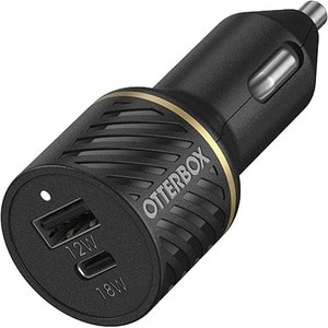 OtterBox 30 W Auto Adapter - USB - For USB Type C Device - 12 V DC Input - Black