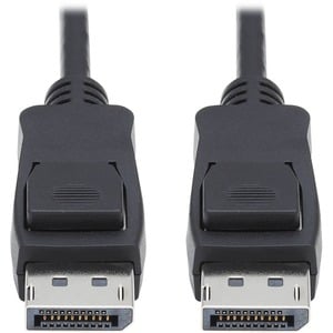 Eaton Tripp Lite Series DisplayPort 1.4 Cable with Latching Connectors, 8K (M/M), Black, 6 ft. (1.8m) - 6 ft DisplayPort A