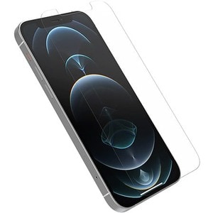 OtterBox Alpha Glass Aluminosilicate, Tempered Glass Screen Protector - Clear - For LCD iPhone 12, iPhone 12 Pro - Shatter
