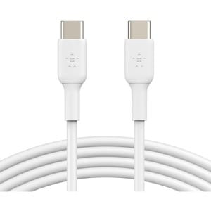 Belkin BoostCharge 2.01 m USB-C Data Transfer Cable - 1 / Pack - Cable for iPad mini, iPad Air, iPad Pro, iPhone, MacBook 