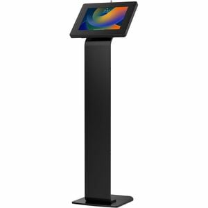 CTA Digital Premium Large Locking Floor Stand Kiosk (Black) - Up to 12.90" Screen Support - 50" Height x 14.70" Width x 16