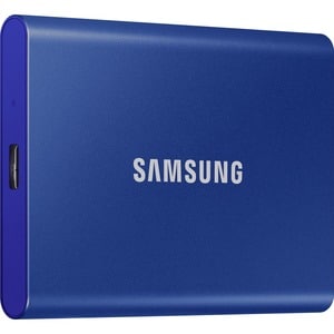 Unità stato solido Portatili Samsung T7 MU-PC1T0H/WW - Esterno - 1 TB - PCI Express NVMe - Blu indaco - Gaming Console, De