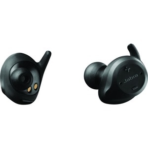 Jabra Elite Sport Wireless Earbud Stereo Earset - Black - Binaural - In-ear - Bluetooth - 20 Hz to 20 kHz