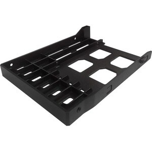 QNAP TRAY-25-NK-BLK03 Invólucro de disco Interno - 1 x Total Bay - 1 x Baía de 2.5"